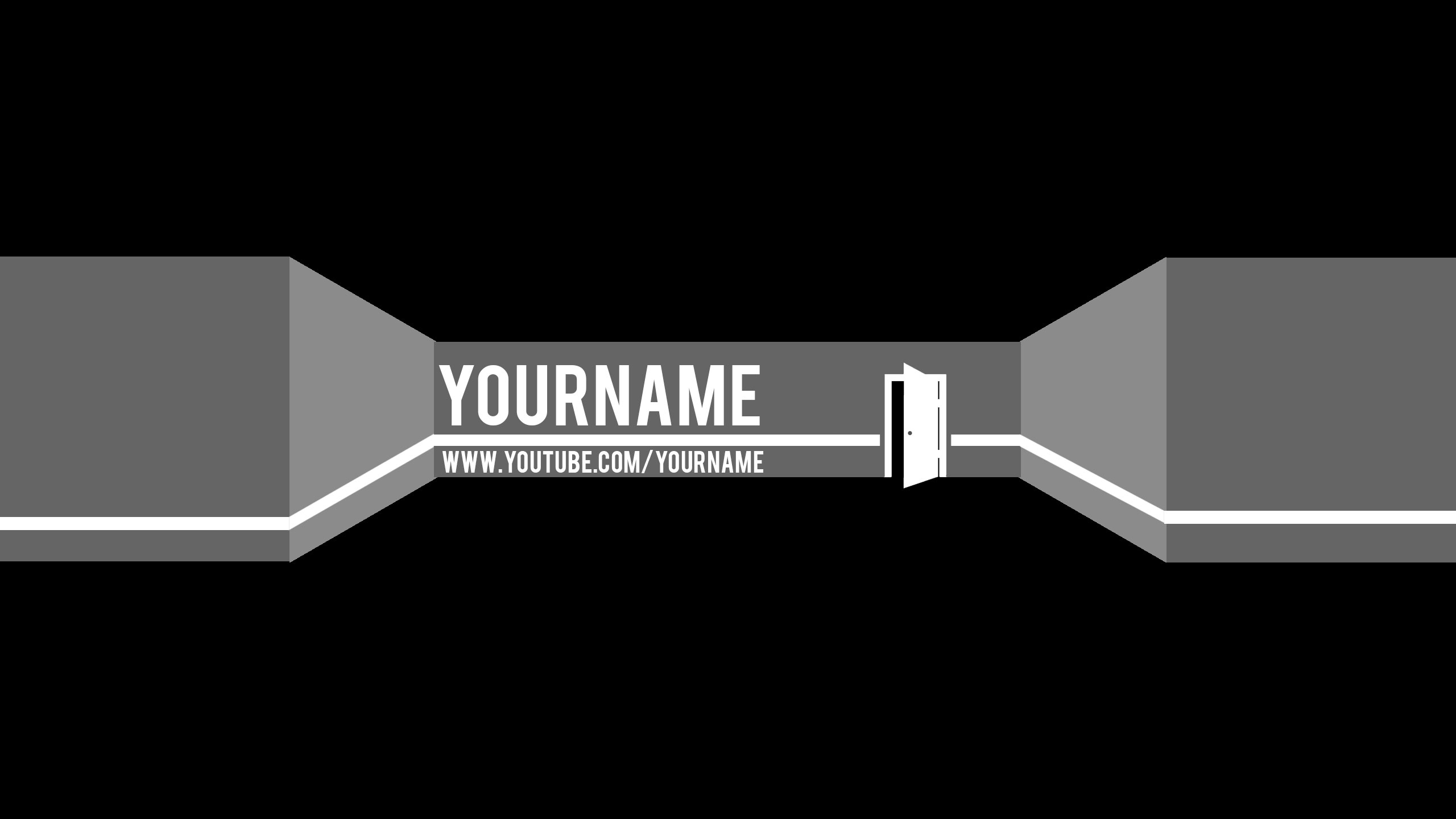 Photoshop Gaming Banner/Channel Art Template (.psd download