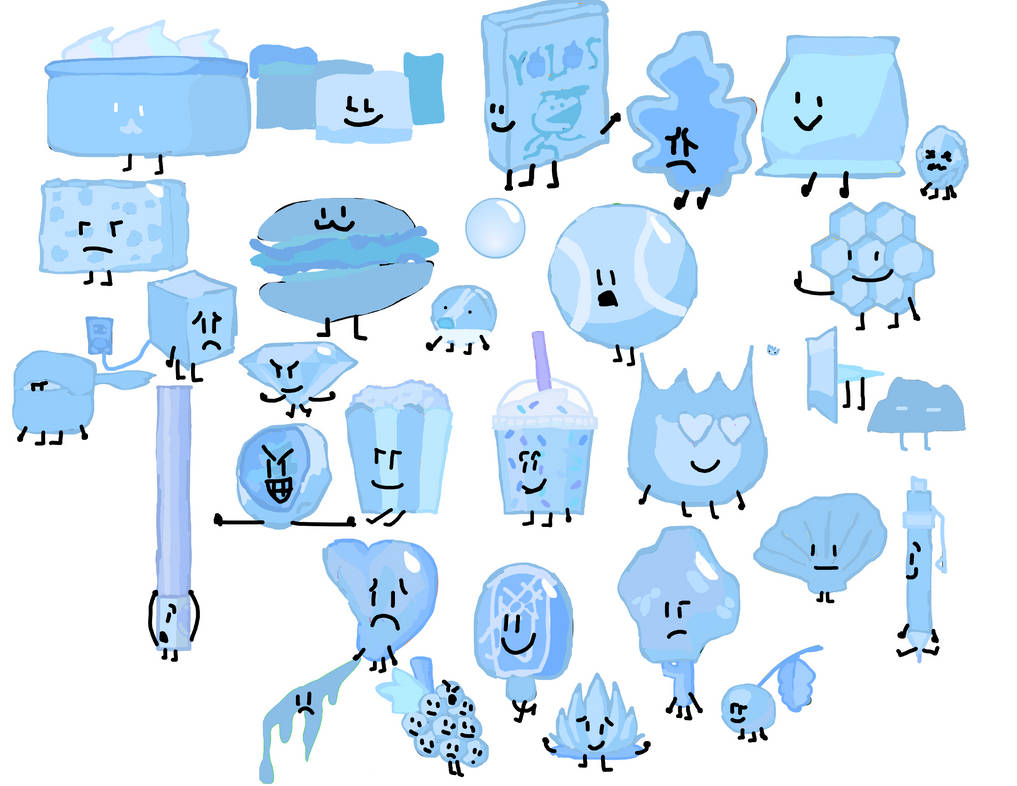 Deflated Bfdi bfdi extras 2 bubblefyed by Trainmaker44343 on DeviantArt