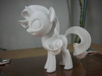 3D printed pony - Rarity