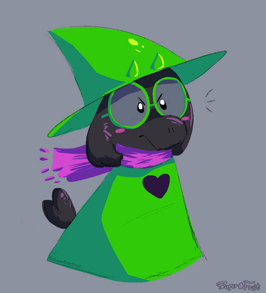 Dark Ralsei Ralsei dark version by SuperStarFruit on DeviantArt