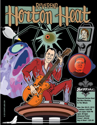 Reverend Horton Heat Jonny Quest Style