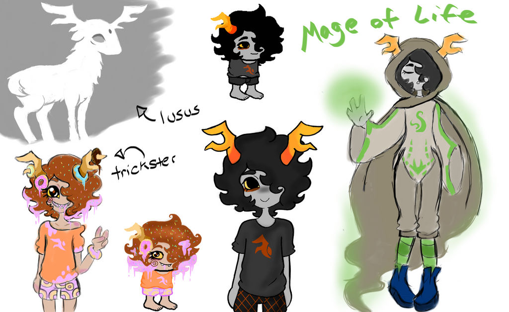 Homestuck Troll Oc by CurlyCreeper on DeviantArt