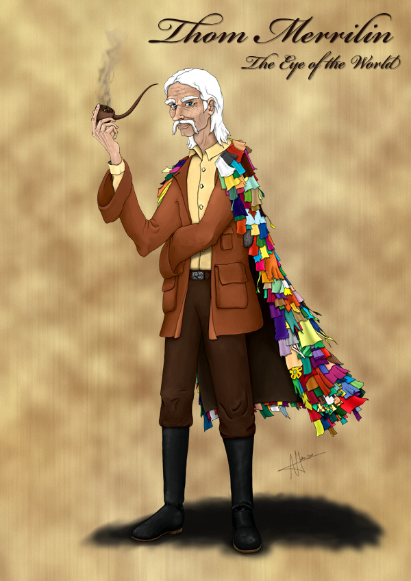 Thom Merillin Robe Thom Merrilin by arhicks on DeviantArt