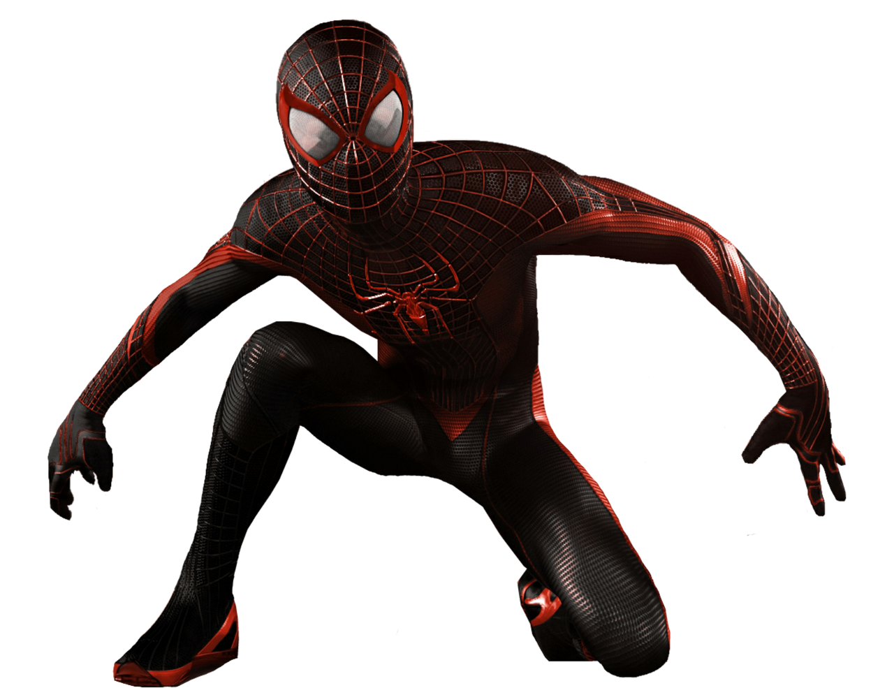 Spider Man Miles Morales Render By Spideydonbrosrevice On Deviantart