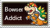 Bowser Addict Stamp