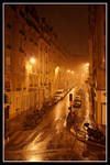 Raining night in Paris