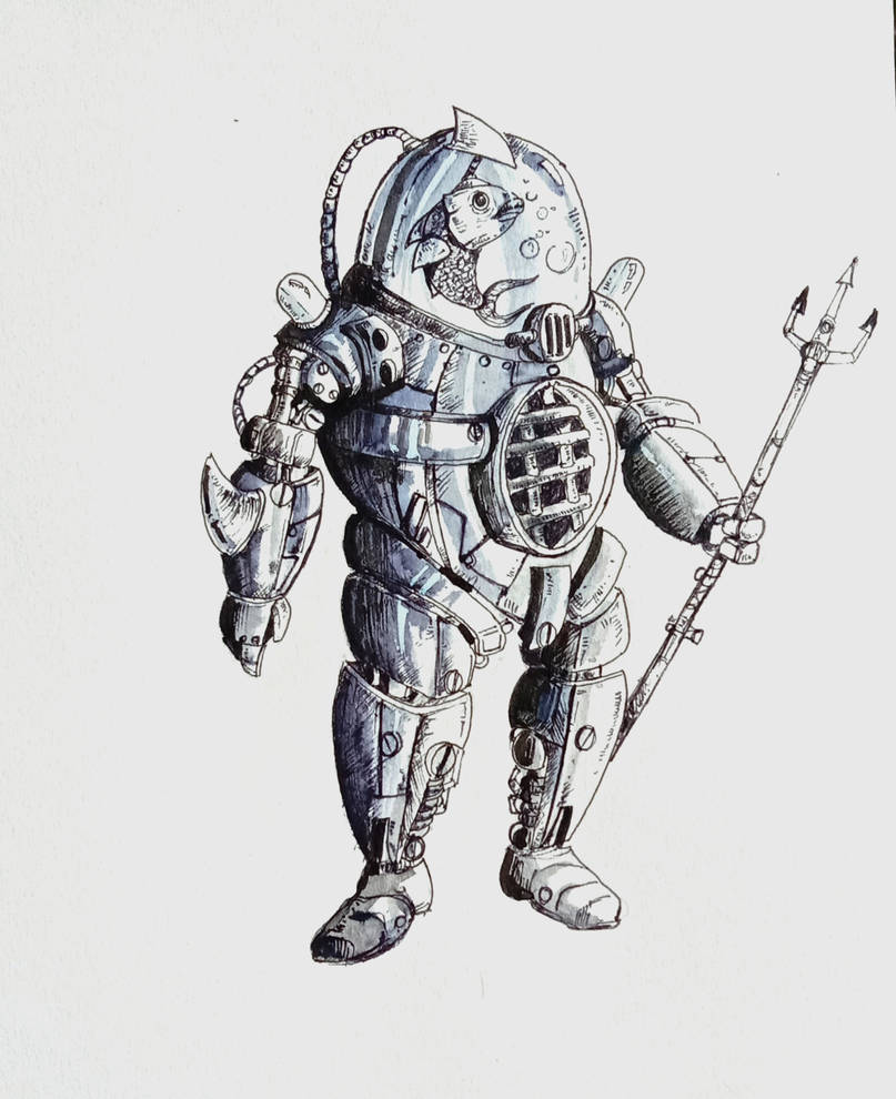 mech-Fish by ArtWizard007 on DeviantArt