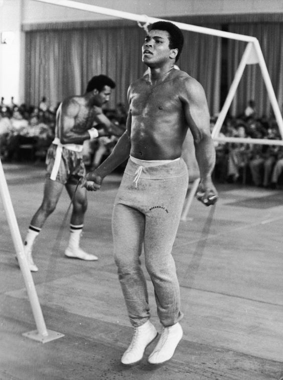 Muhammad Ali jumping rope by schlachthofffpdh on DeviantArt