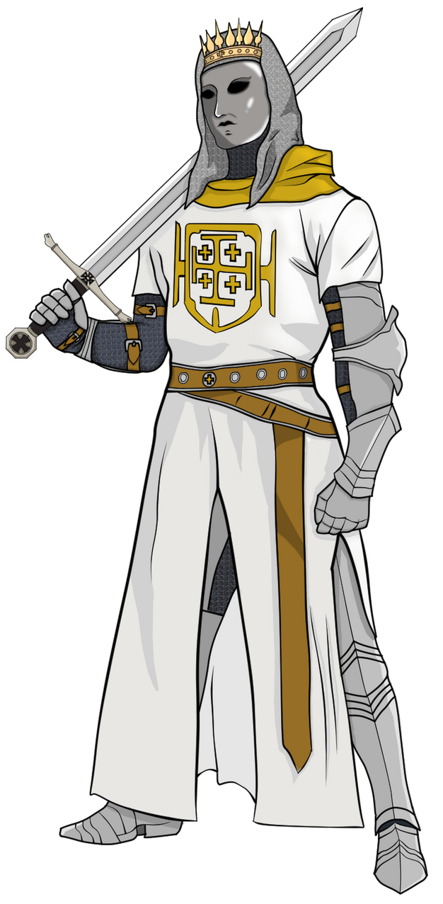 Balduino IV - El rey leproso by bancerc on DeviantArt