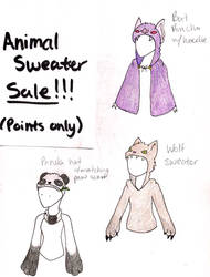 Animal Sweaters