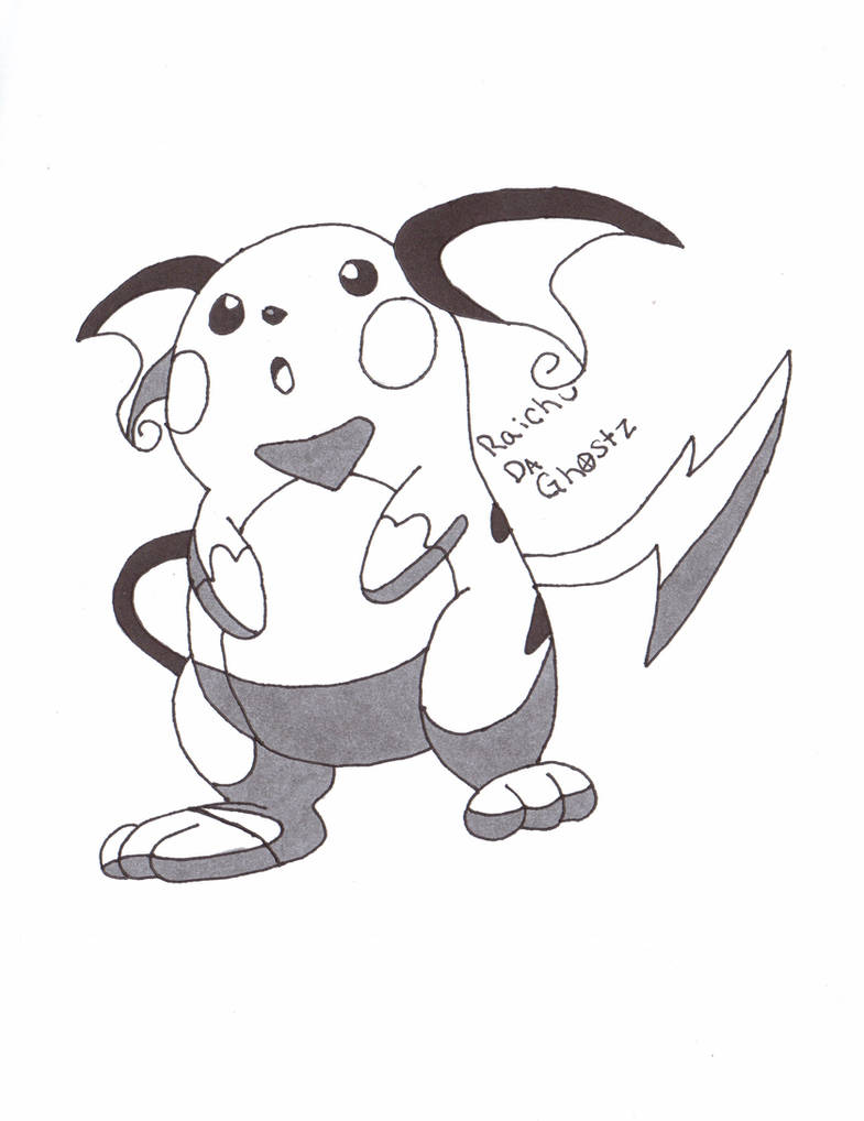 Raichu By Daghostz On DeviantArt