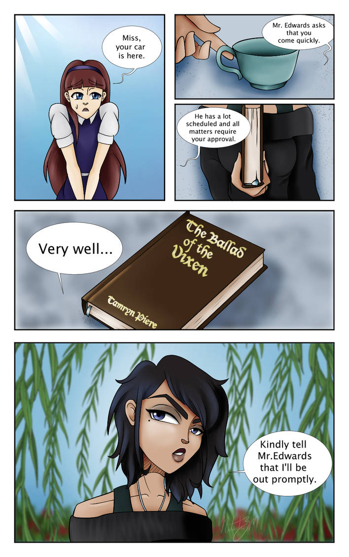 Project Evolution: Book 1 Pg.8 by OddityIllustrations on DeviantArt