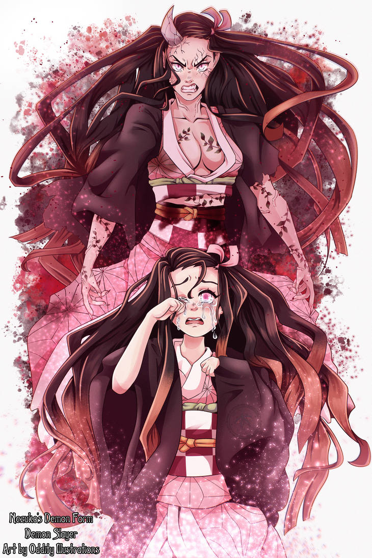 nezuko demon form