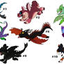 Cheap dragons for sale (1/10 open)