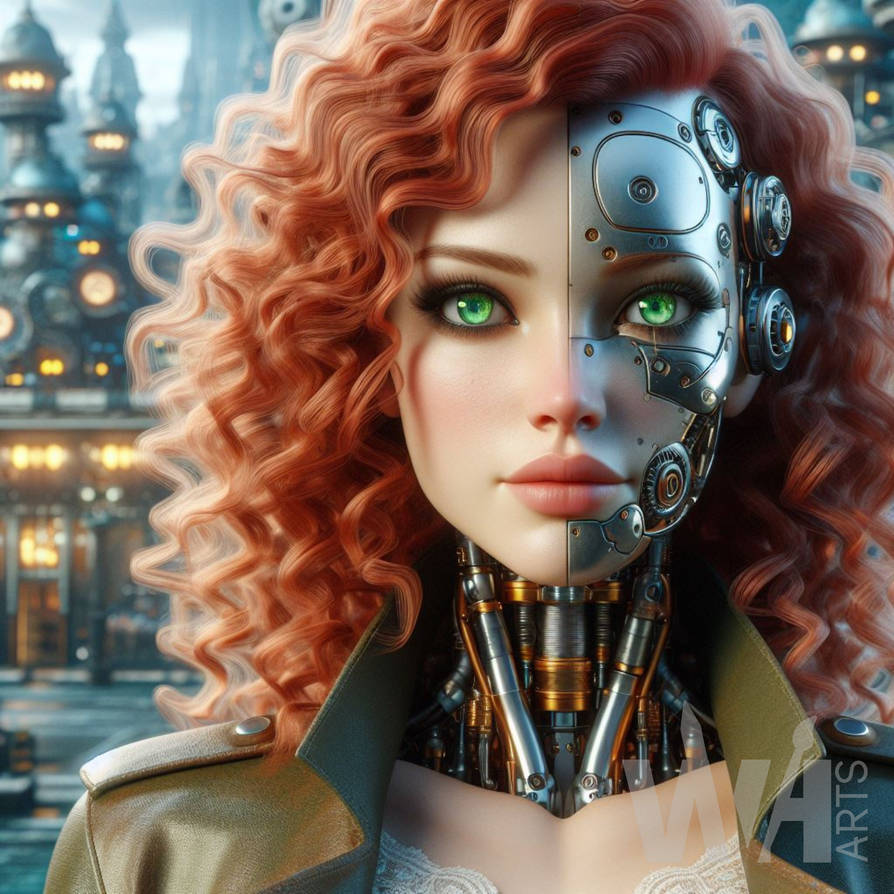 Cyborg Advertising Cyborg Portret (13) by WvHArts on DeviantArt