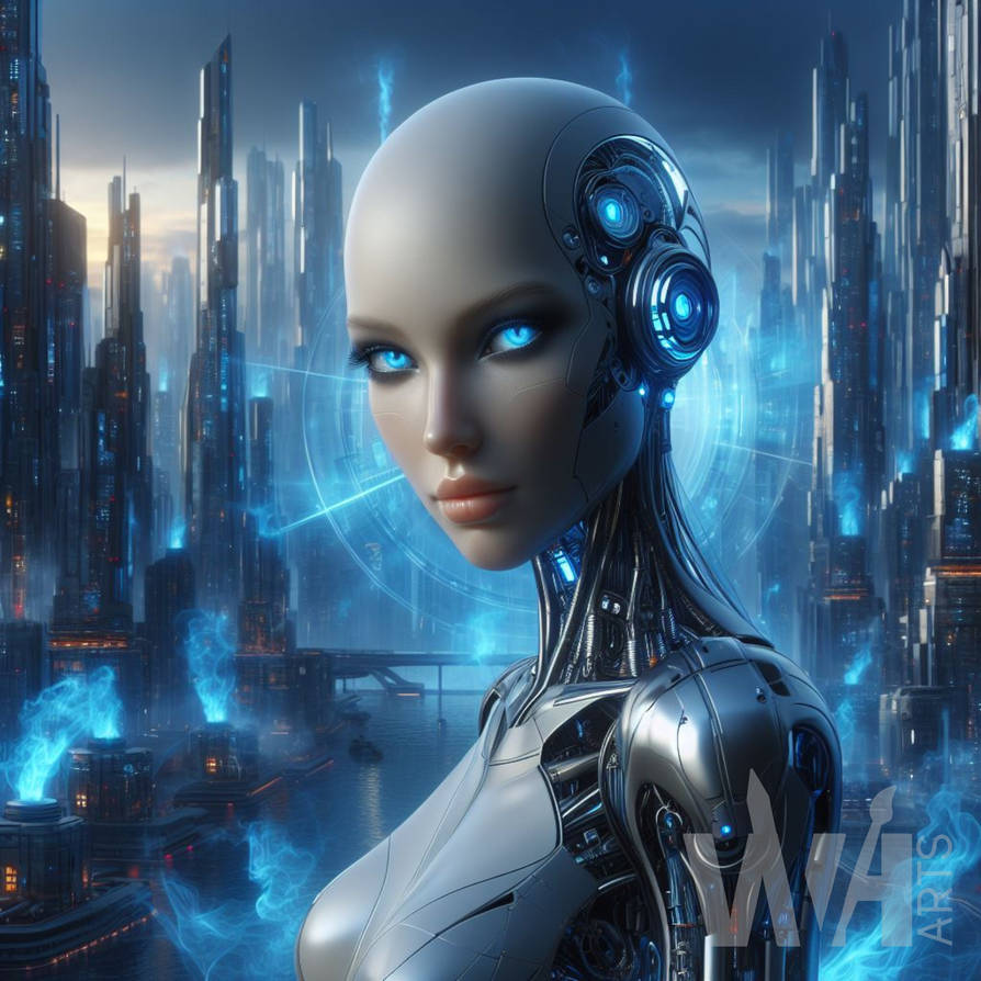 Cyborg Advertising Cyborg Portret (18) by WvHArts on DeviantArt