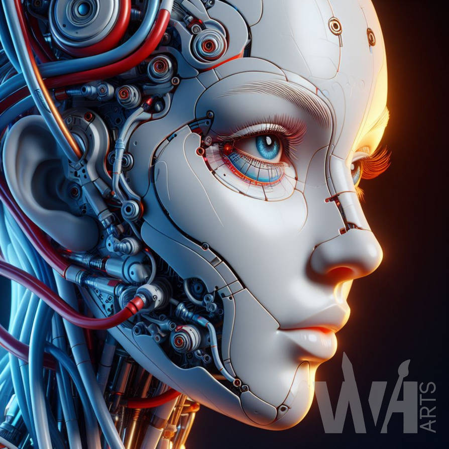 Cyborg Advertising Cyborg Portret (20) by WvHArts on DeviantArt