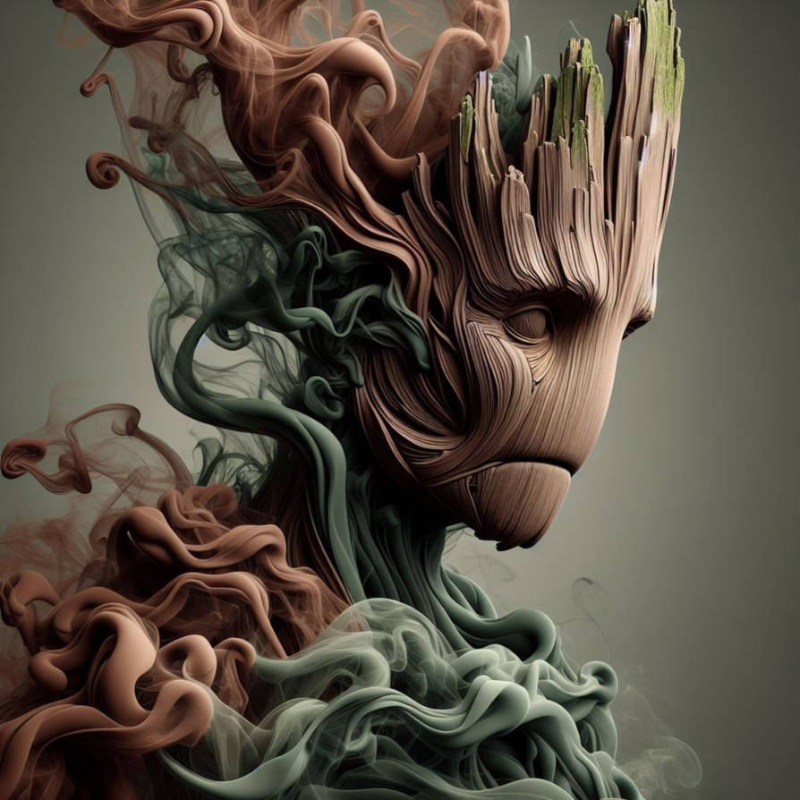 Groot (1) by WvHArts on DeviantArt