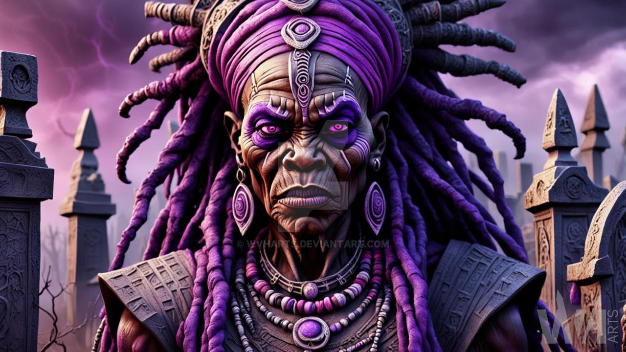 Voodoo Priestess (WP) by WvHArts on DeviantArt