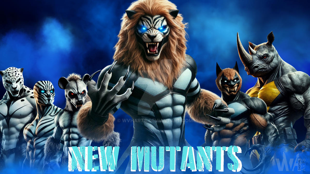 Wallpaper New Mutants by WvHArts on DeviantArt
