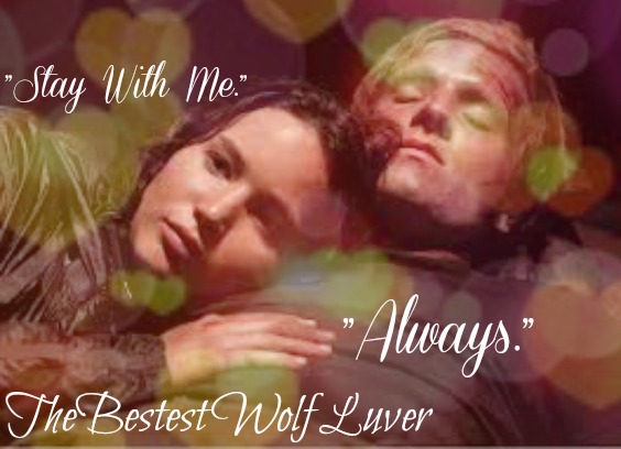 Peeta Katniss. Stay With Me. Always.