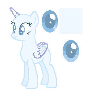 Mlp Color Guide Base 3 by mfmcares on DeviantArt