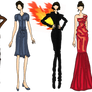 Hunger Games-Katniss Outfits-Movie Version