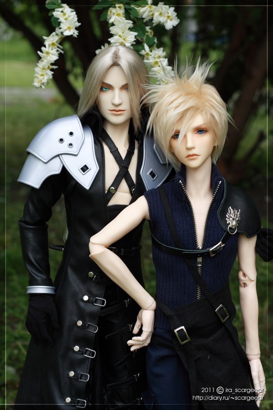 Sephiroth and Cloud