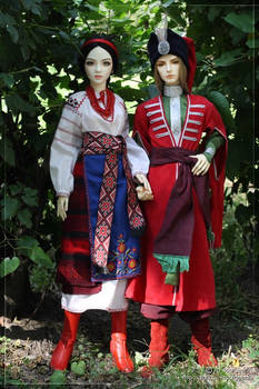 Ukrainian costumes - 01