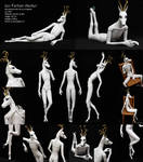 Ascker - ball-jointed doll: full view and posing by scargeear