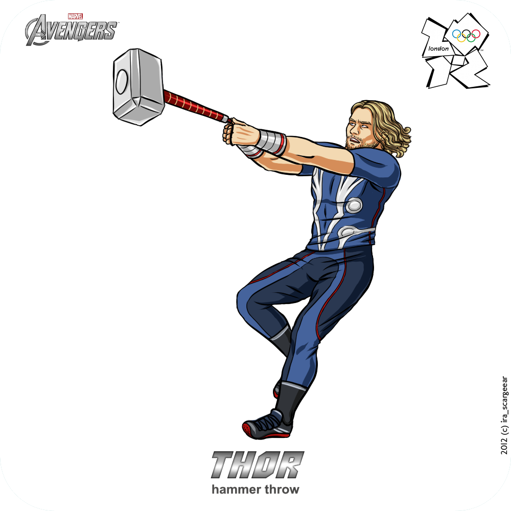 Olympics-2012: Avengers - Thor