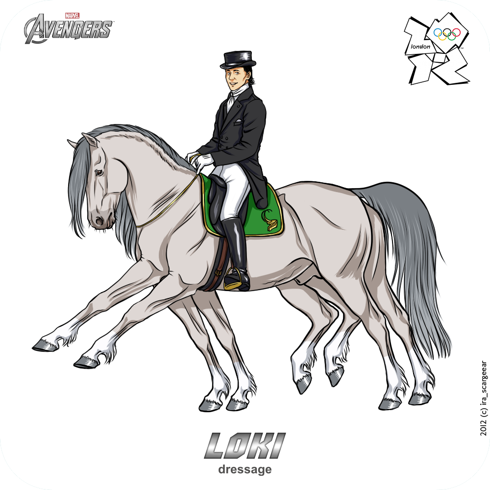 Olympics-2012:  Loki - dressage