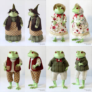 Clothes for Mr. and Mrs. Ropuha Toads