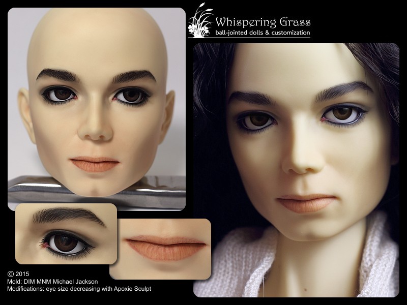 DIM MNM Michael Jackson faceup commission