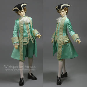 XVIII Rococo Male Court set