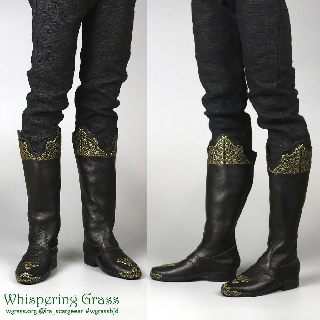 BJD magician boots by scargeear