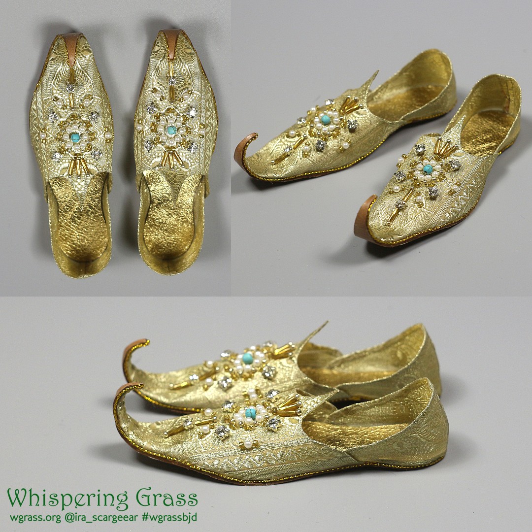 BJD Khussas Aladdin slippers