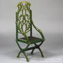 Foldable Elven Floral Willow Throne