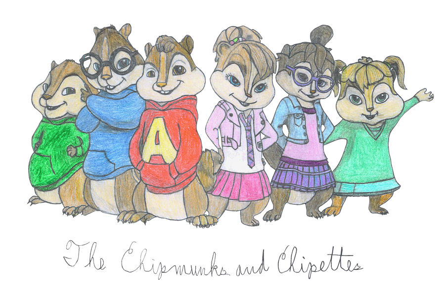 The Chipmunks And Chipettes By 4Lom2 On DeviantArt the-chipmunks-and-chipettes-by-4lom2-on-deviantart