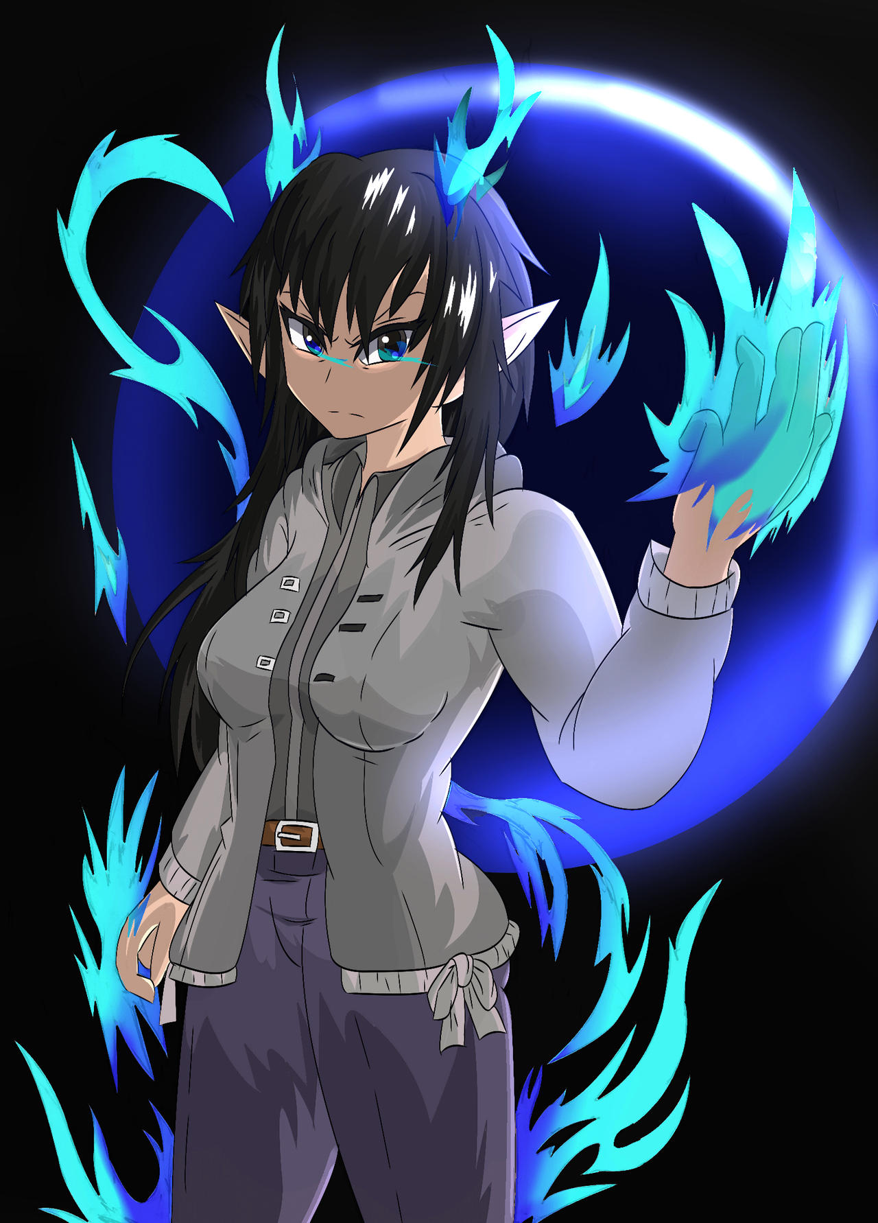 Hakune Fujiko Demon Powers (Redrawn 2020) by AnimayWriteY0 on DeviantArt