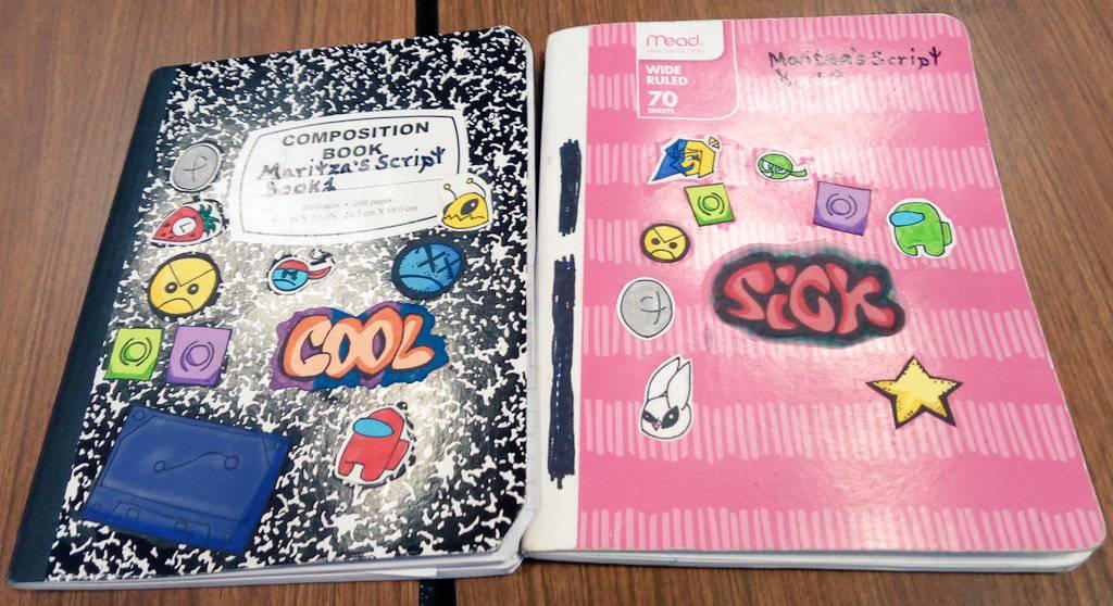 Decorated Graffiti NoteBooks NewGrounds themed by Maritza124 on DeviantArt