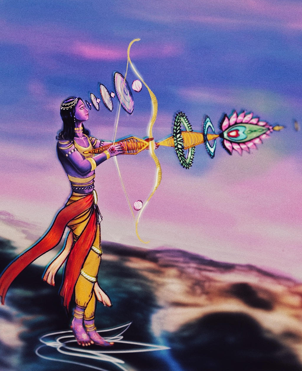 Kodanda Raman Rama and his kodanda by snilett on DeviantArt