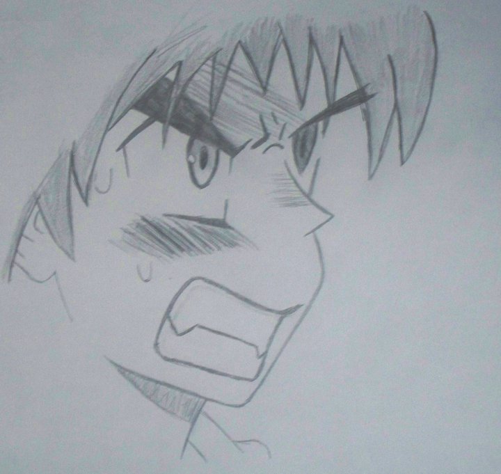 angry anime boy by scarletanimegirl on DeviantArt