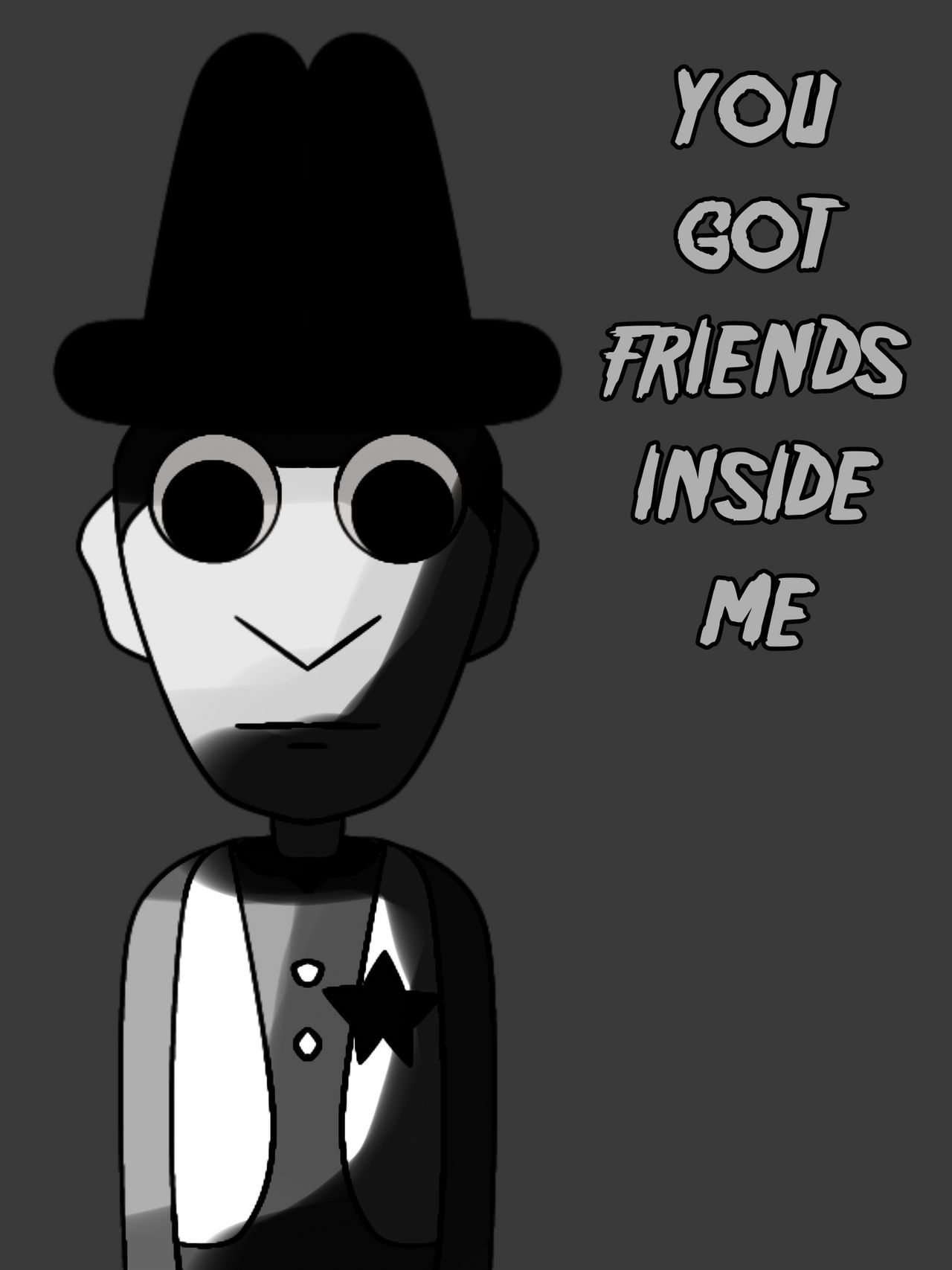 Friends inside me by AnimatedJosey8 on DeviantArt