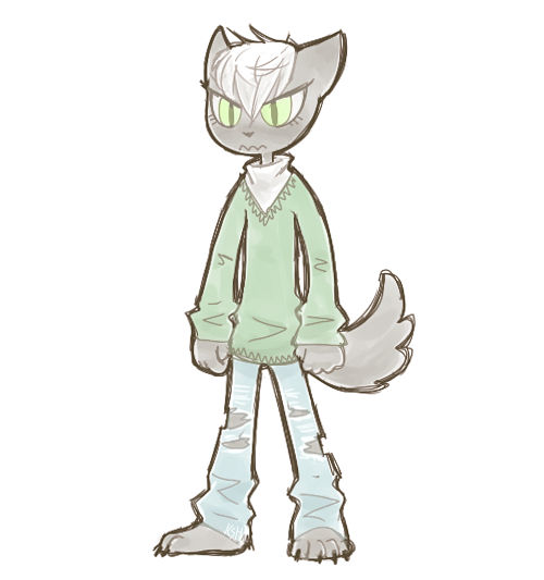 disgruntled furry by ScaredyKai on DeviantArt