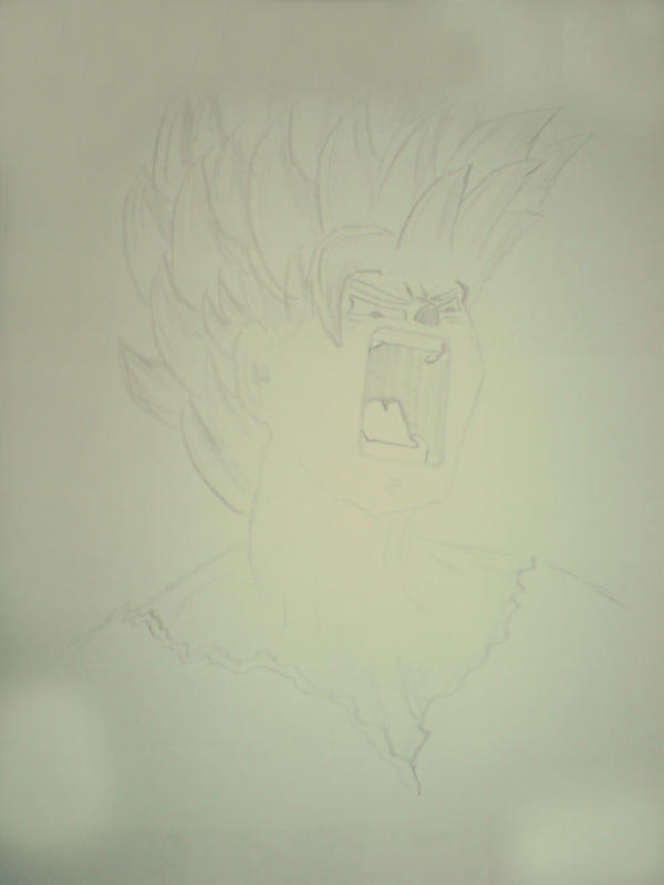 Gohan Rage Drawing Gohan by RollWithThePunches on DeviantArt