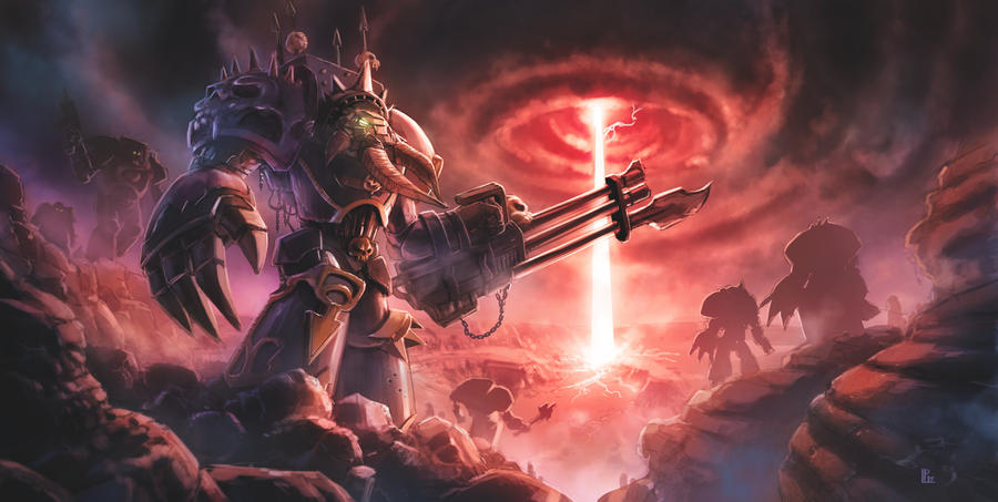 Warhammer 40K tribute: Chaos Terminator