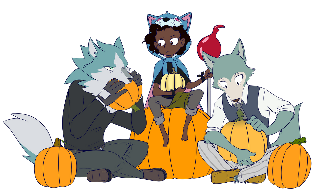 Wolves Pumpkins Wolves and Pumpkins by Doodle-Mark on DeviantArt