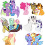 Mane 6 Father's Day