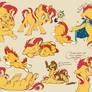 Sunburts and Sunset Sibling Doodles
